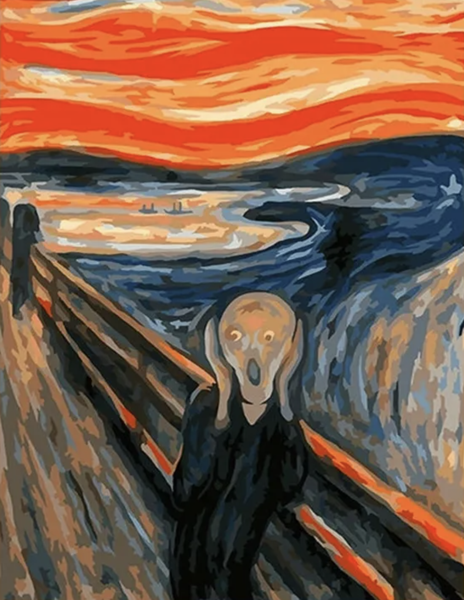 Imagem de arte expressionista