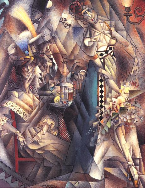 Imagem de arte cubista