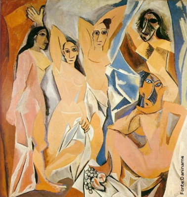 Imagem de arte cubista